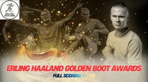 Erling Haaland Golden Boot Awards